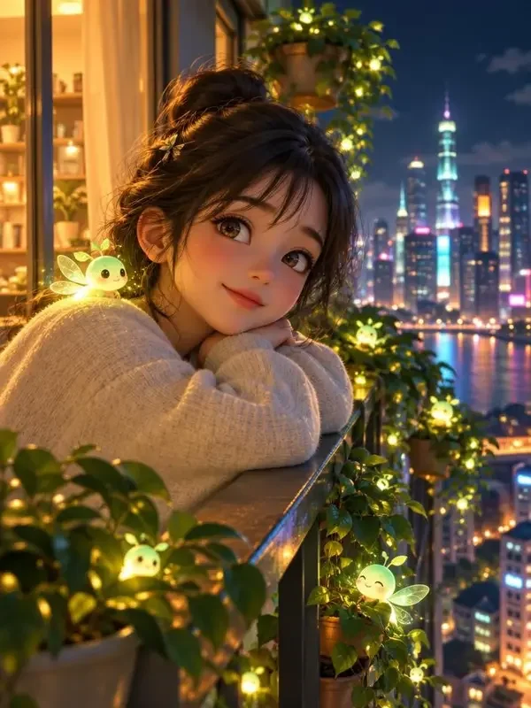 自习室里的花妖邻居封面